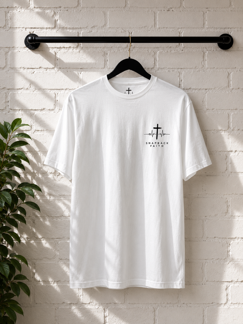 Worship Over Worry Classic Tee White