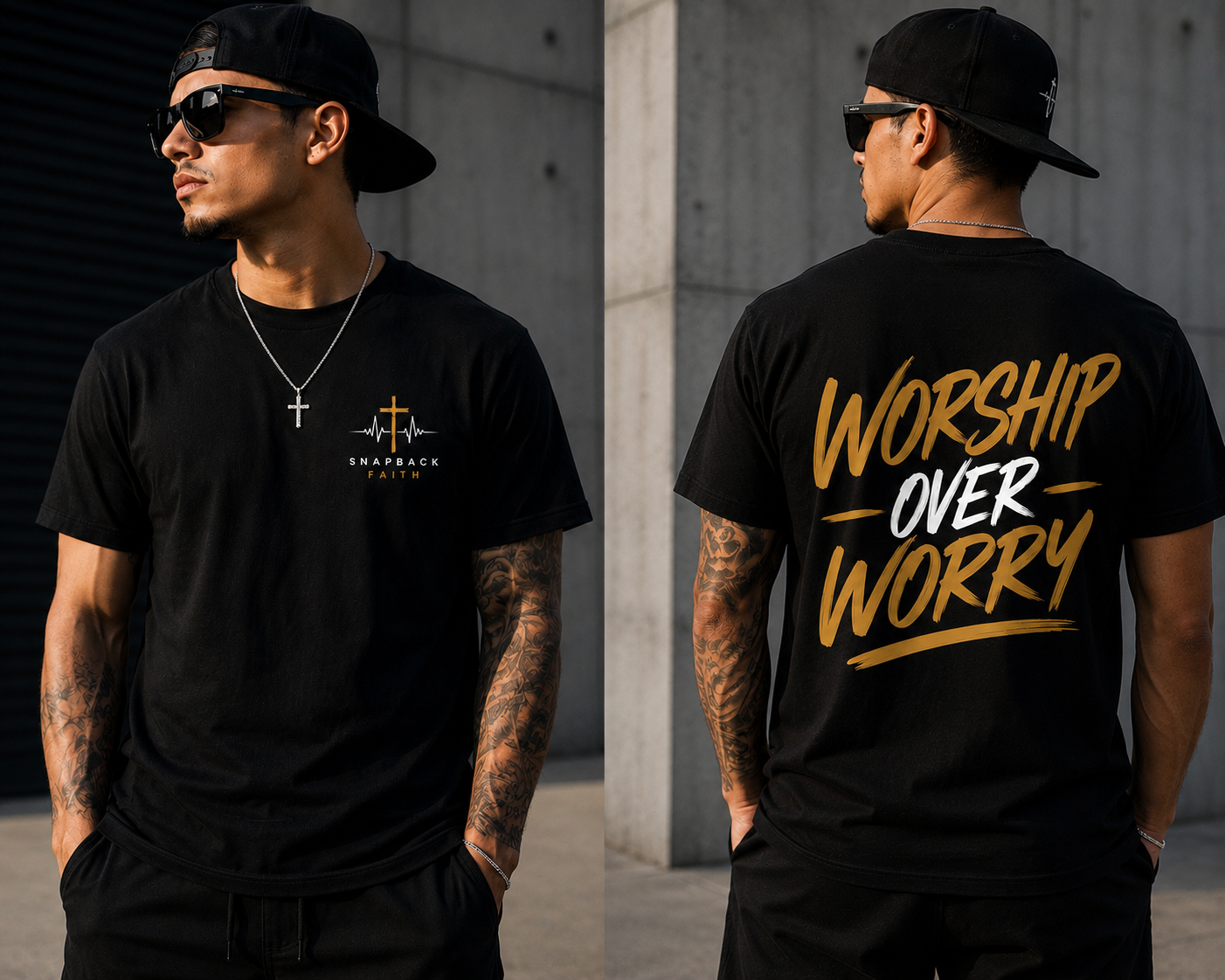 Worship Over Worry Classic Tee